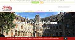 Desktop Screenshot of ham-sur-heure-nalinnes.be