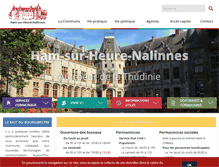 Tablet Screenshot of ham-sur-heure-nalinnes.be